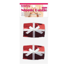 Пестисы LoveToy Reusable Christmas Sequin Square Nipple Pasties