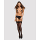 Эротические наклейки на соски с кисточками Obsessive Tassel nipple covers black