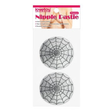 Пестисы LoveToy Reusable Spider Glittering Nipple Pasties