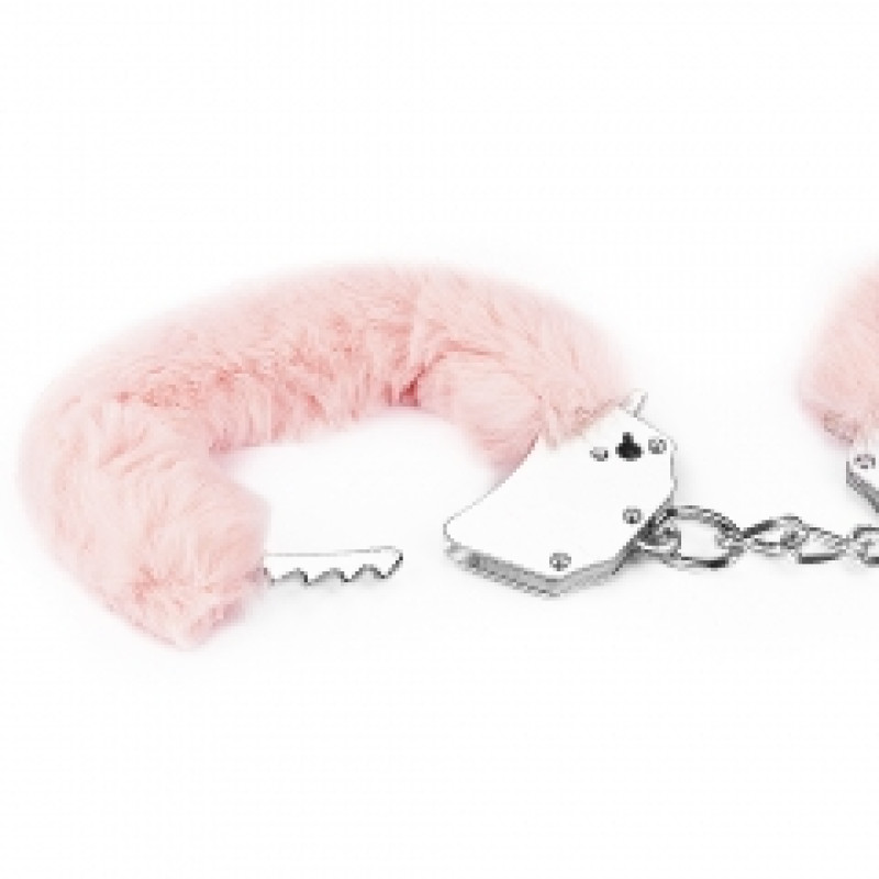 Наручники LoveToy Fetish Pleasure Fluffy Hand Cuffs Pink