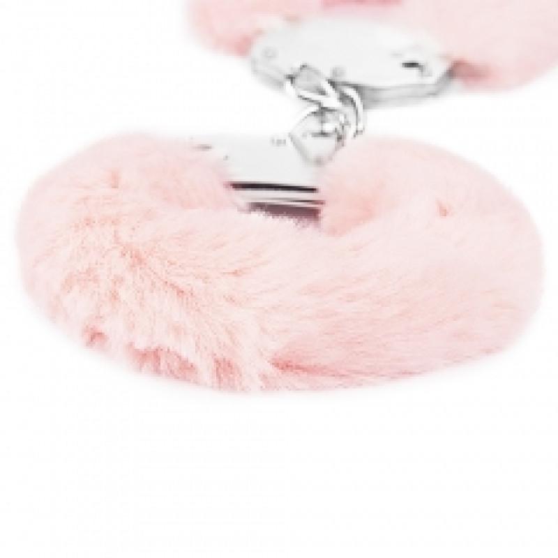 Наручники LoveToy Fetish Pleasure Fluffy Hand Cuffs Pink