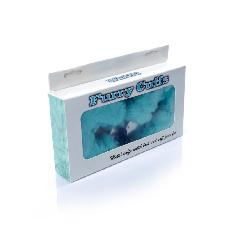 Наручники Fetish B - Series Series Furry Cuffs Blue