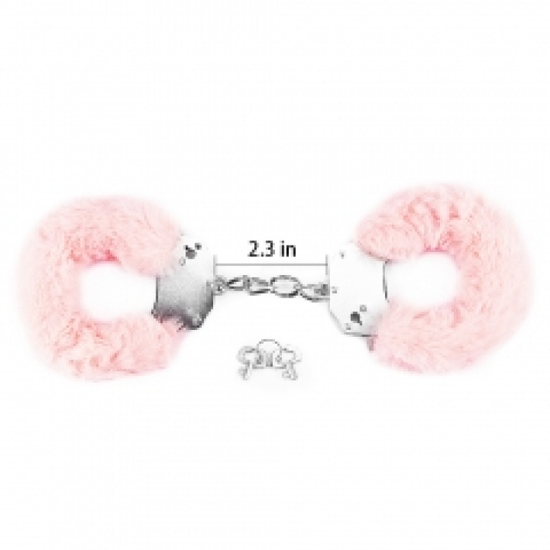 Наручники LoveToy Fetish Pleasure Fluffy Hand Cuffs Pink