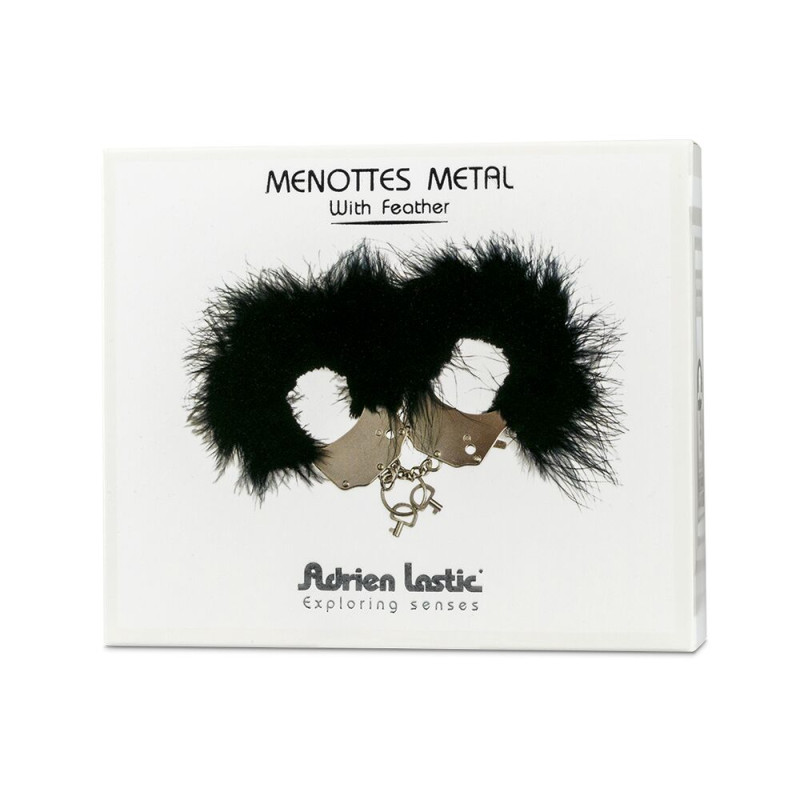 Наручники металеві Adrien Lastic Handcuffs Білі