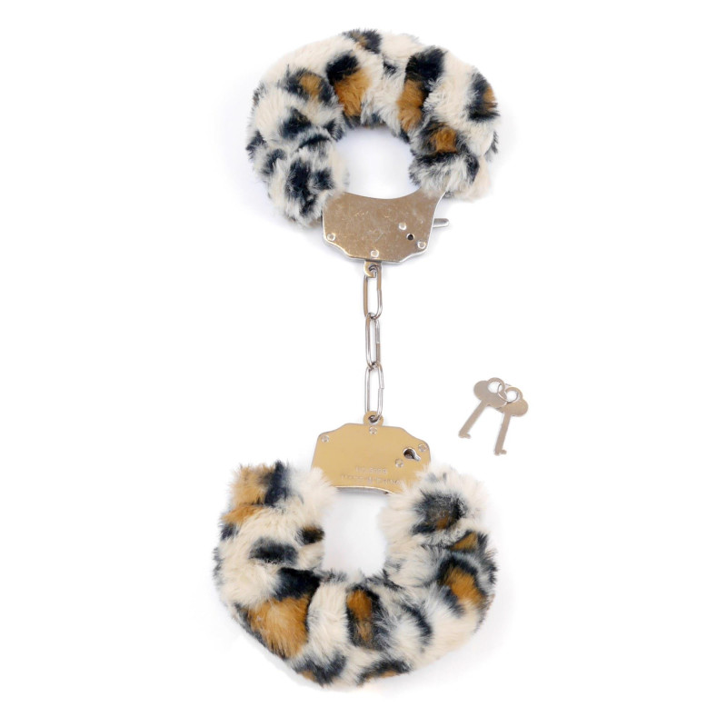 Наручники Fetish B - Series Series Furry Cuffs Leopard