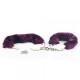 Наручники LoveToy Fetish Pleasure Fluffy Hand Cuffs Purple