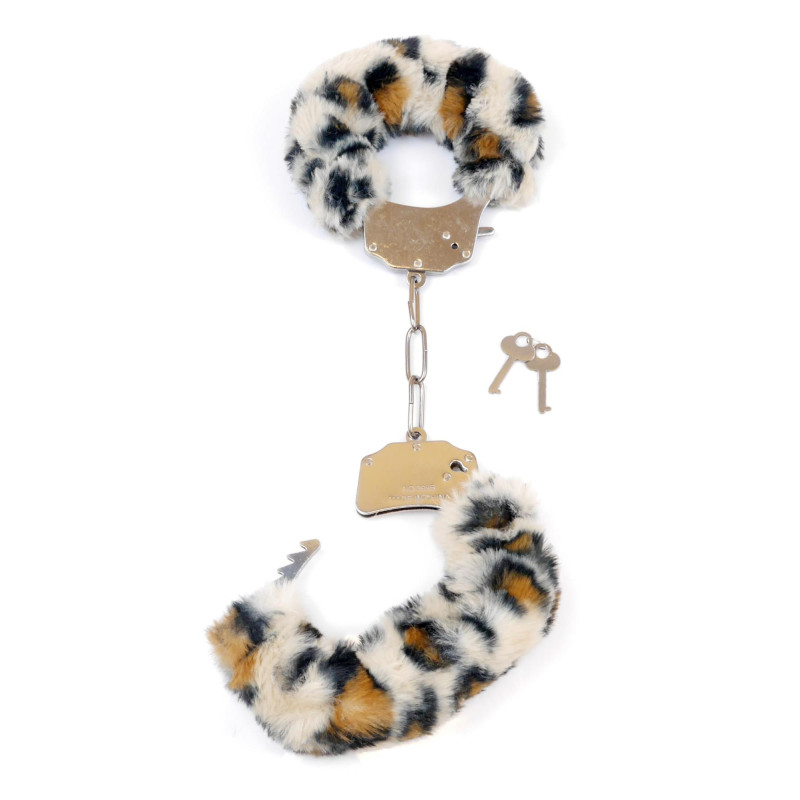 Наручники Fetish B - Series Series Furry Cuffs Leopard
