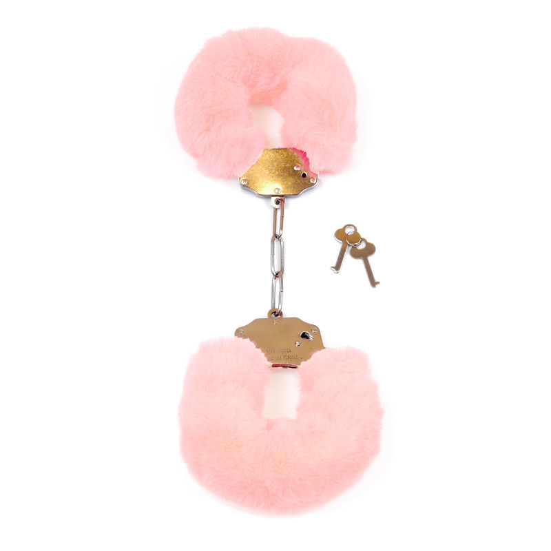 Наручники Fetish B - Series Series Furry Cuffs Light Pink