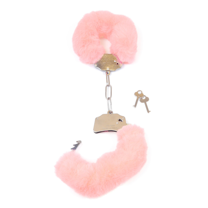 Наручники Fetish B - Series Series Furry Cuffs Light Pink