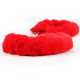 Наручники LoveToy Fetish Pleasure Fluffy Hand Cuffs Red