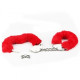 Наручники LoveToy Fetish Pleasure Fluffy Hand Cuffs Red