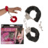Наручники OOTB Plush Handcuffs With Keys Black
