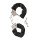 Наручники OOTB Plush Handcuffs With Keys Black