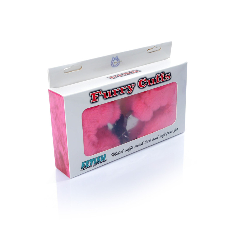 Наручники Fetish B - Series Series Furry Cuffs Pink