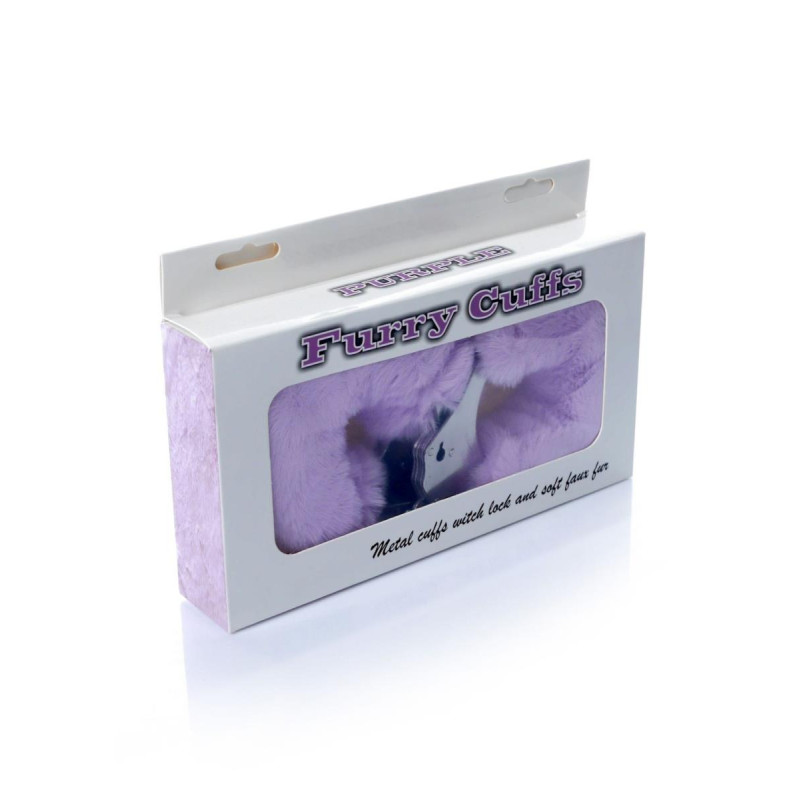 Наручники Fetish B - Series Series Furry Cuffs Purple