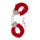 Наручники OOTB Plush Handcuffs With Keys Red