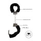 Наручники Ouch! Beginner's Handcuffs Furry Black
