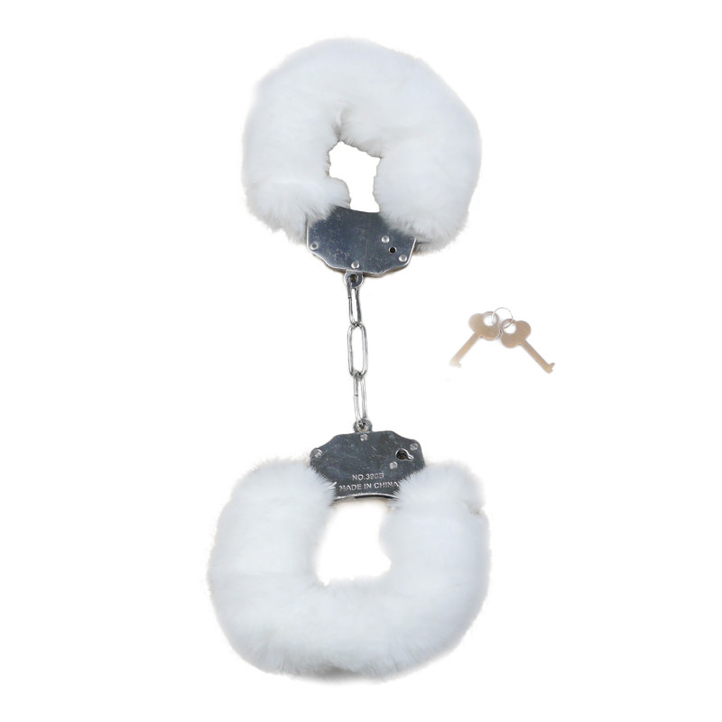 Наручники Fetish B - Series Series Furry Cuffs White