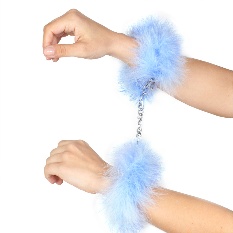 Наручники Secret Play Feather Handcuffs Blue