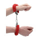 Наручники Ouch! Beginner's Handcuffs Furry Red
