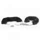 Наручники LoveToy Fetish Pleasure Fluffy Hand Cuffs Black
