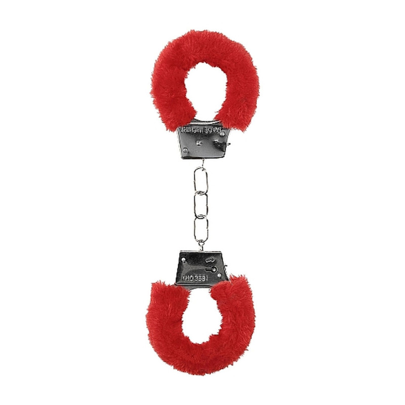 Наручники Ouch! Beginner's Handcuffs Furry Red