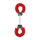 Наручники Ouch! Beginner's Handcuffs Furry Red