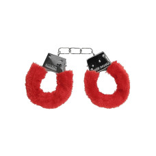 Наручники Ouch! Beginner's Handcuffs Furry Red