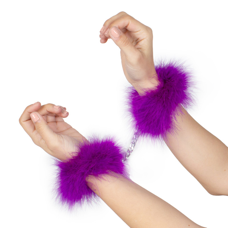 Наручники Secret Play Feather Handcuffs Purple