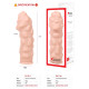 Насадка на член Kokos Extreme Sleeve ES.11 размер M, утолщающая, стимулирующий рельеф