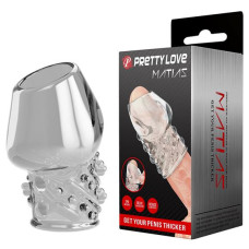 Насадка на член Pretty Love Matias Penis Thicker Transparent