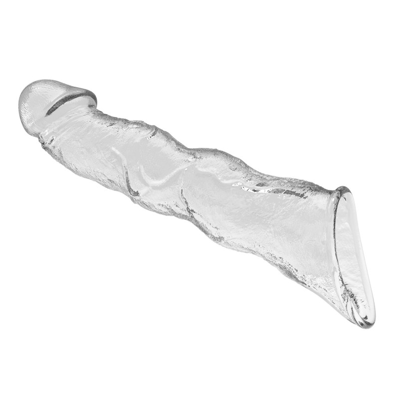 Удлинительная насадка на член Pretty Love Extension Penis Sleeve 28 см Clear