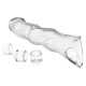 Удлинительная насадка на член Pretty Love Extension Penis Sleeve 28 см Clear