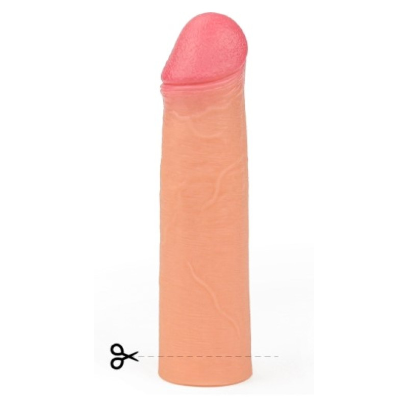 Насадка на член LoveToy Revolutionary Silicone Nature Extender Add 2 Flesh 141