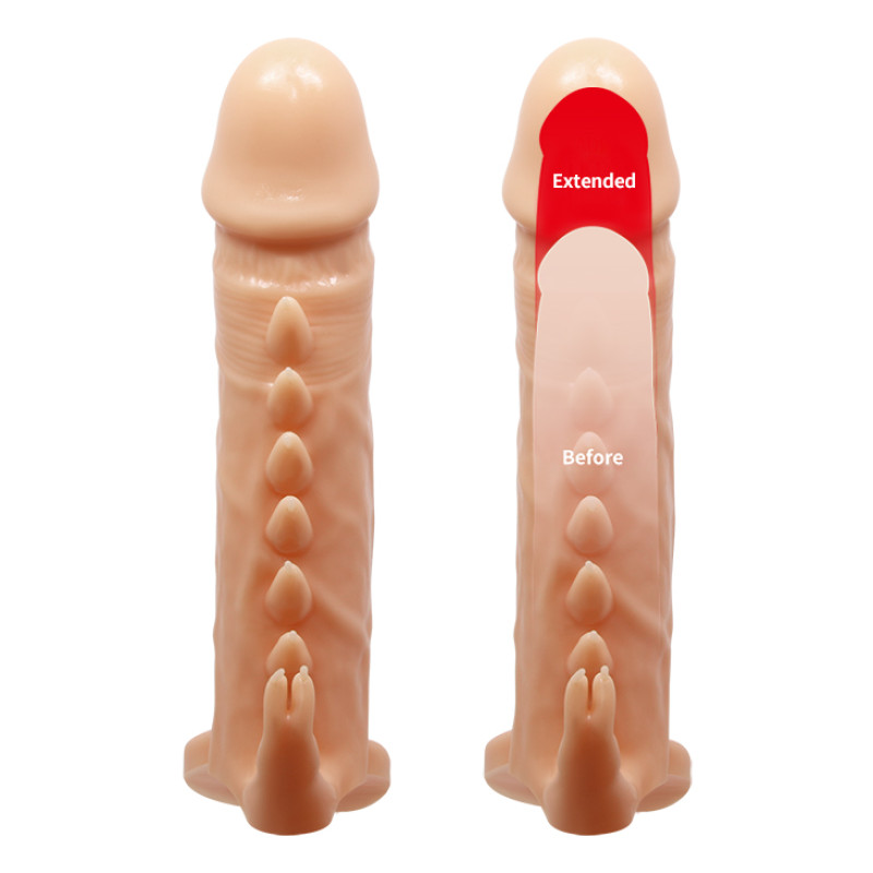 Насадка на член Pretty Love Emmitt Penis Sleeve Flesh