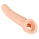 Удлинительная насадка Nature Skin Penis Sleeve With Extension