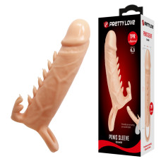 Насадка на член Pretty Love Emmitt Penis Sleeve Flesh