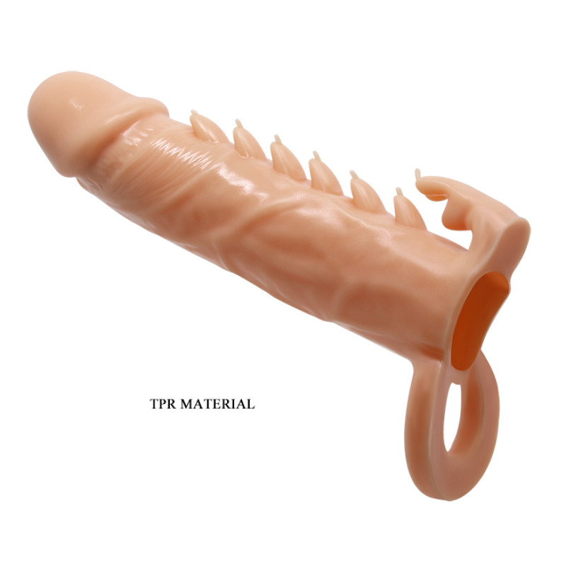 Насадка на член Pretty Love Emmitt Penis Sleeve Flesh