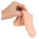 Удлинительная насадка Nature Skin Penis Sleeve With Extension