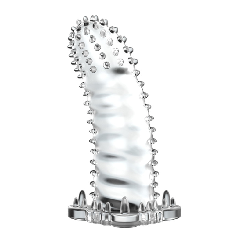 Насадка LyBaile Penis sleeve Crystal Прозрачная