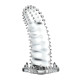 Насадка LyBaile Penis sleeve Crystal Прозрачная