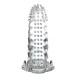 Насадка LyBaile Penis sleeve Crystal Прозрачная