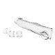 Удлинительная насадка на член Pretty Love Extension Penis Sleeve 26 см Clear