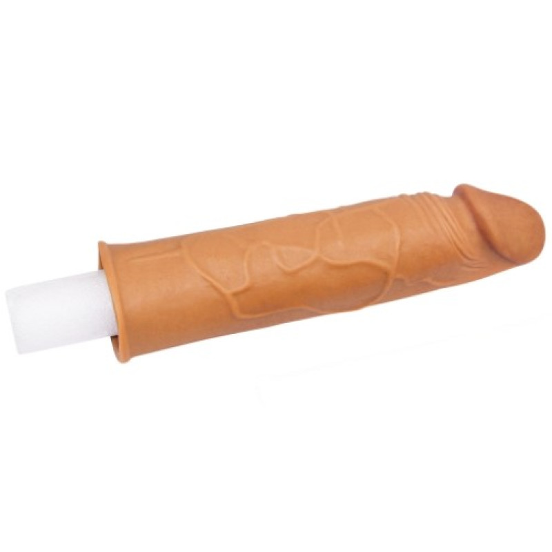 Насадка на член LoveToy Pleasure X-Tender Penis Sleeve Add 1 Brown 154