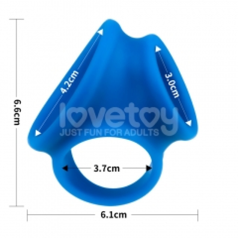 Насадка на член LoveToy Pinnacle Pro Trio Grip Enhancer Sleeve