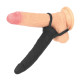 Насадка для подвійного проникнення LoveToy Anal Indulgence Collection Silicone Fantasy Double Prober