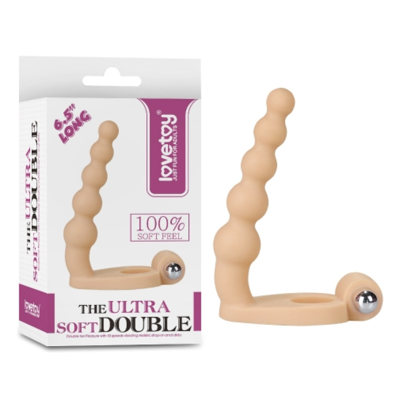 Насадка для подвійного проникнення LoveToy The Ultra Soft Bead 6.5