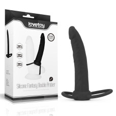 Насадка для подвійного проникнення LoveToy Anal Indulgence Collection Silicone Fantasy Double Prober