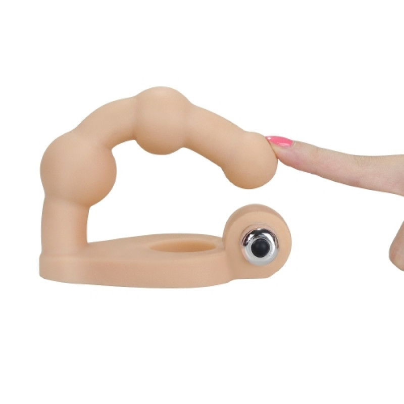 Насадка для двойного проникновения LoveToy The Ultra Soft Double Bead 6
