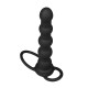 Насадка для подвійного проникнення LoveToy Anal Indulgence Collection Vibrating Rock Balled Double Prober